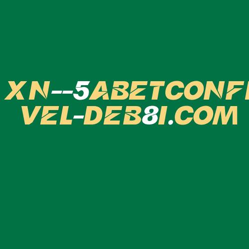 Logo da XN--5ABETCONFIVEL-DEB8I